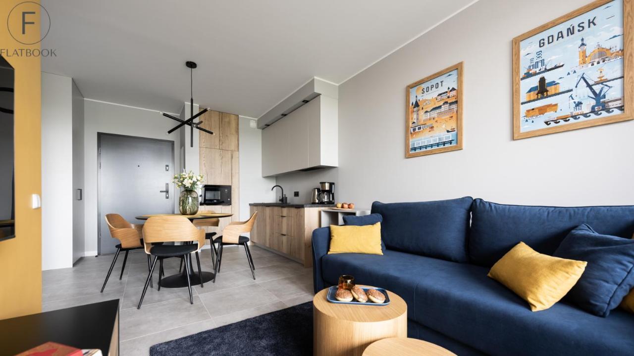 Flatbook - City Center Apartments Chlebova With Gym Gdańsk Zewnętrze zdjęcie