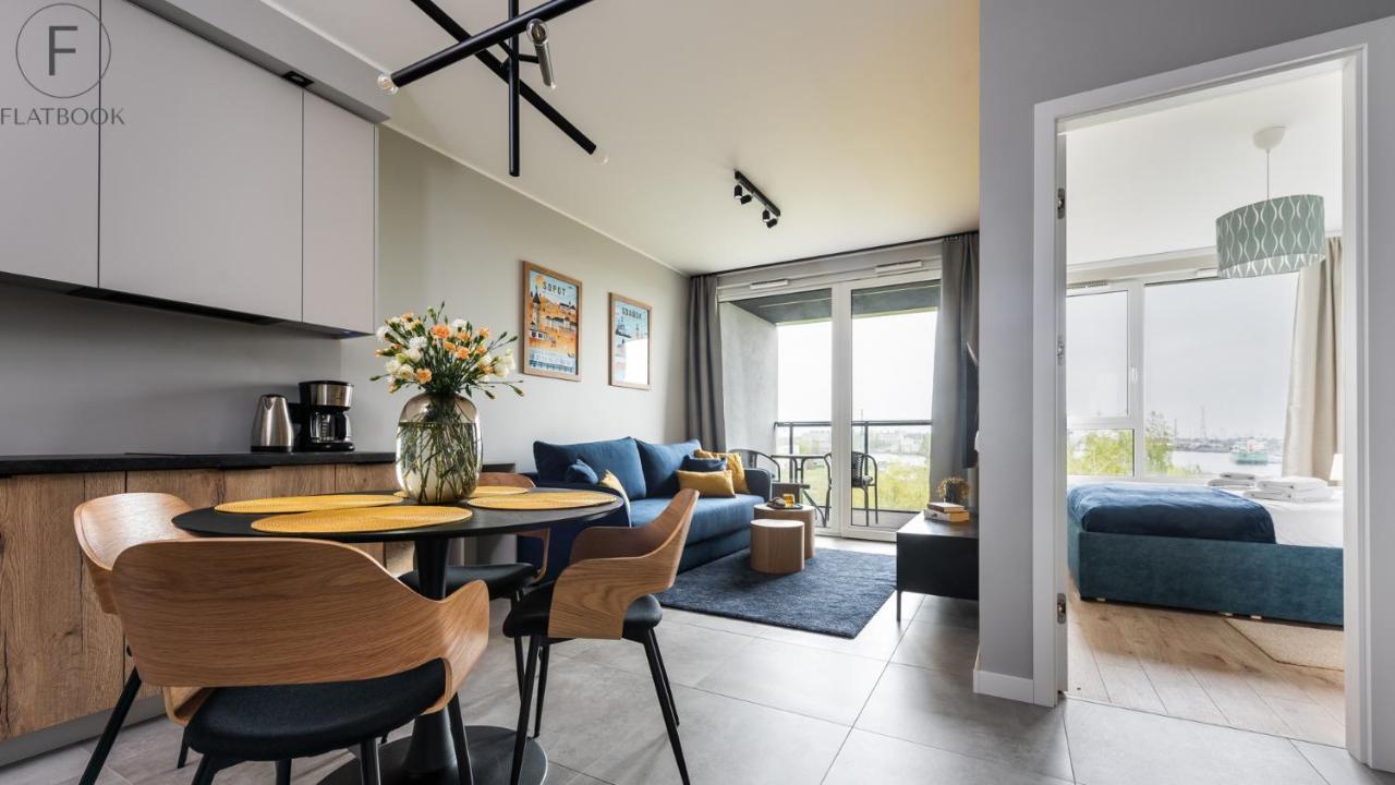 Flatbook - City Center Apartments Chlebova With Gym Gdańsk Zewnętrze zdjęcie